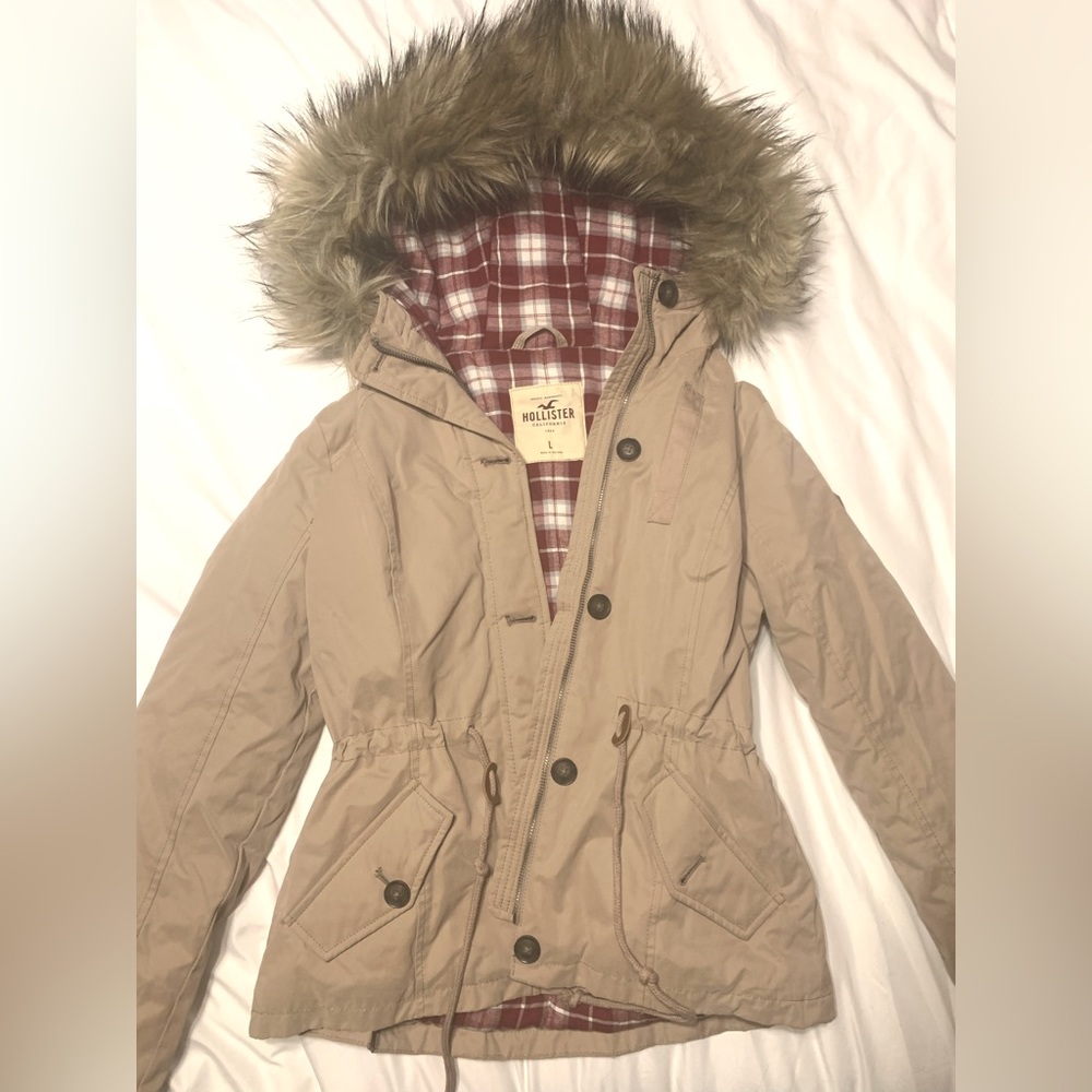 Hollister winter jacket like new